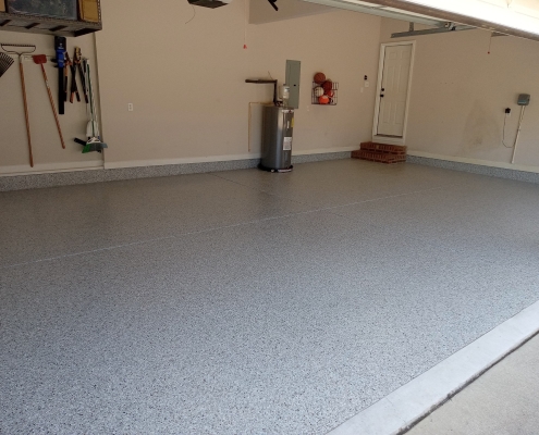 Garage Floor Epoxy Coating Before and After 16