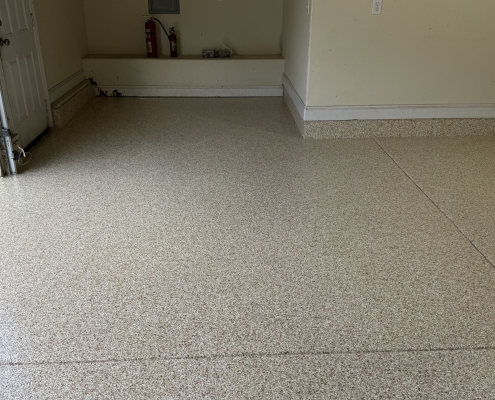 Garage Floor Epoxy Coating Before and After 24