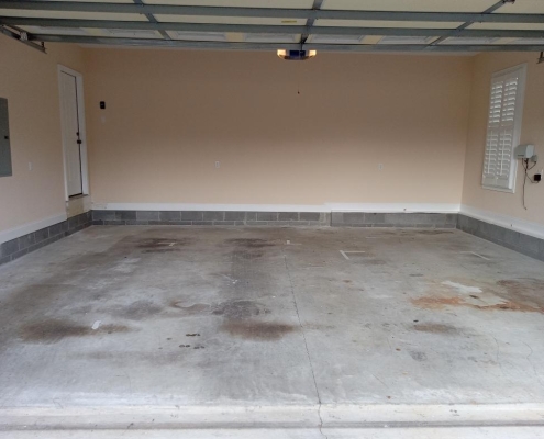 Garage Floor Epoxy Coating Before and After 31