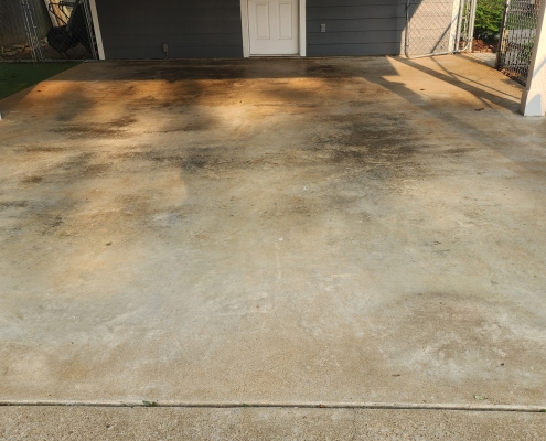 Garage Floor Epoxy Coating Before and After 35