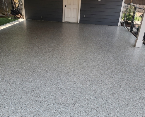 Garage Floor Epoxy Coating Before and After 36