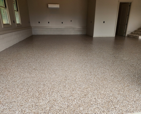 Garage Floor Epoxy Coating Before and After 44