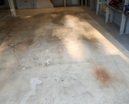 Garage Floor Epoxy Coating Before and After 47