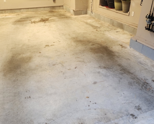 Garage Floor Epoxy Coating Before and After 51