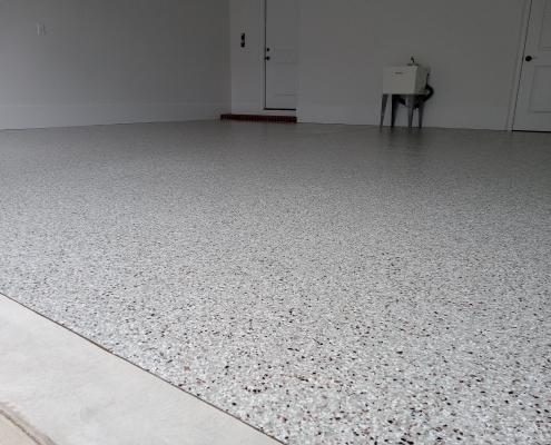 Garage Floor Epoxy Coating Before and After 54