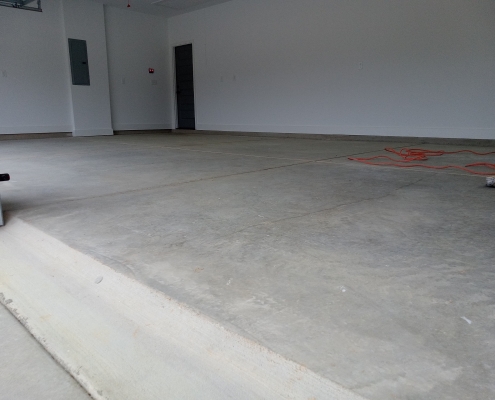 Garage Floor Epoxy Coating Before and After 55