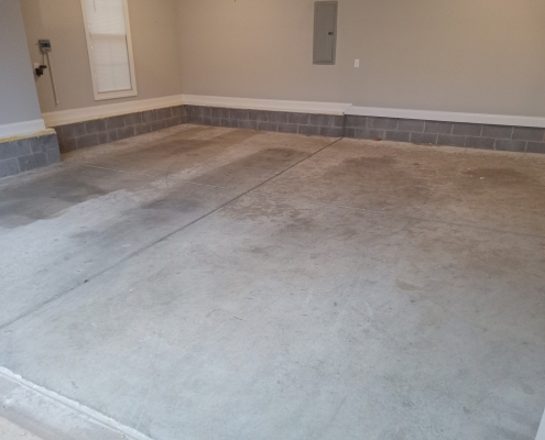Garage Floor Epoxy Coating Before and After 57