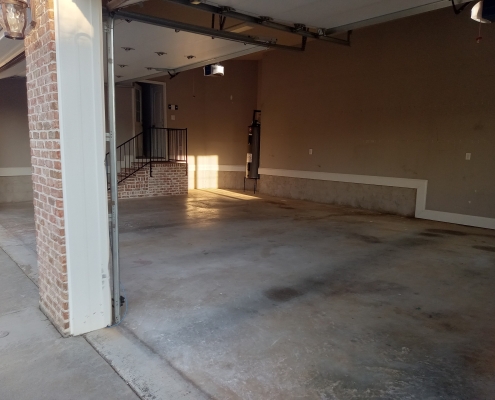 Garage Floor Epoxy Coating Before and After 59