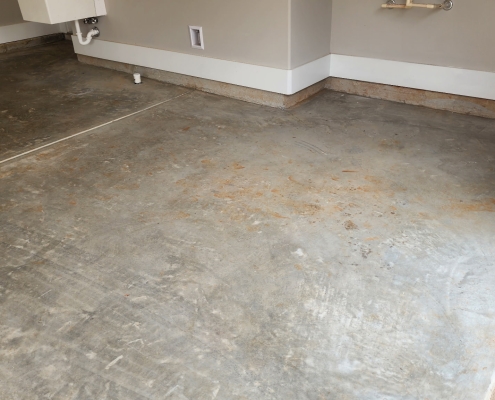 Garage Floor Epoxy Coating Before and After 65