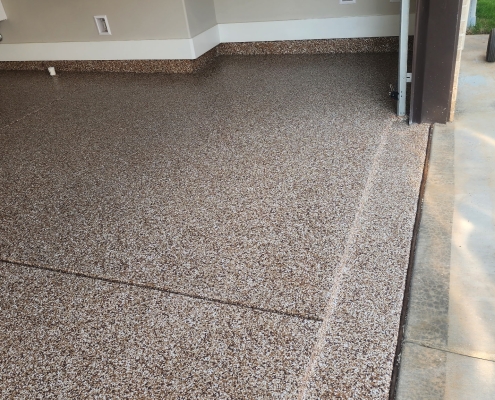 Garage Floor Epoxy Coating Before and After 66