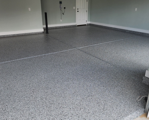 Garage Floor Epoxy Coating Before and After 68