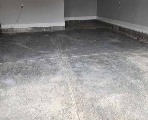 Garage Floor Epoxy Coating Before and After 77