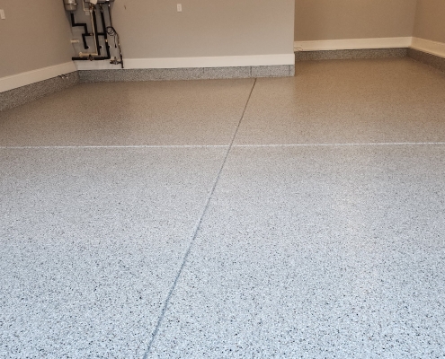 Garage Floor Epoxy Coating Before and After 78