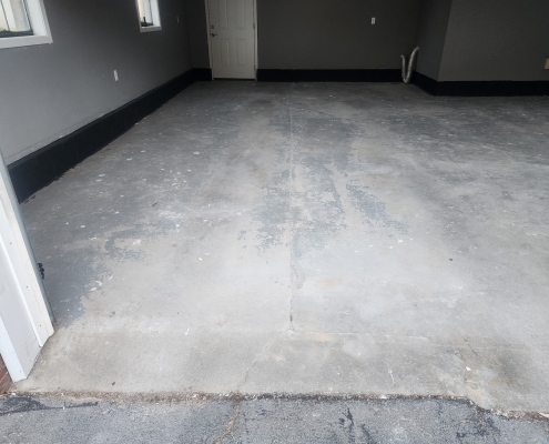 Garage Floor Epoxy Coating Before and After 79