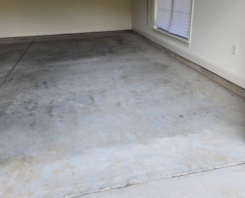 Garage Floor Epoxy Coating Before and After 93